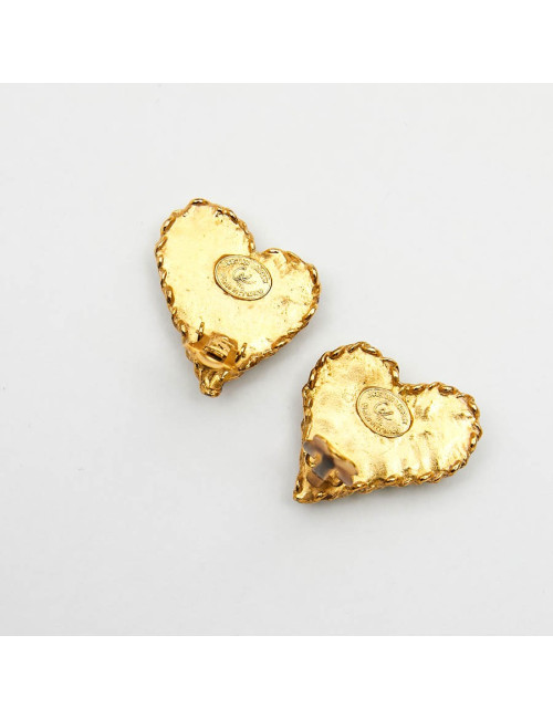 CHRISTIAN LACROIX Vintage Heart Clip-on - Superb Occasion Certified 