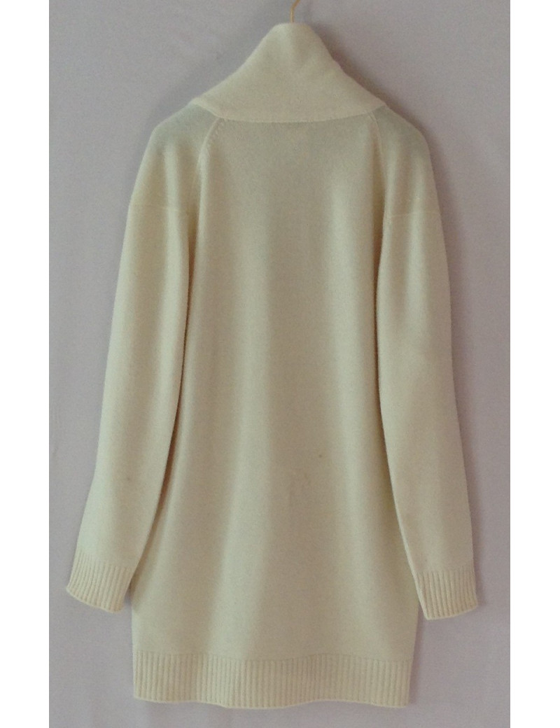 Cardigan CHANEL en cachemire beige 
