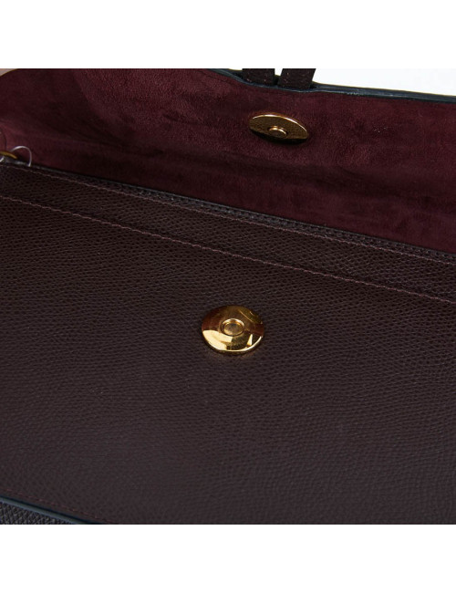 Pochette Saddle DIOR en cuir grainé