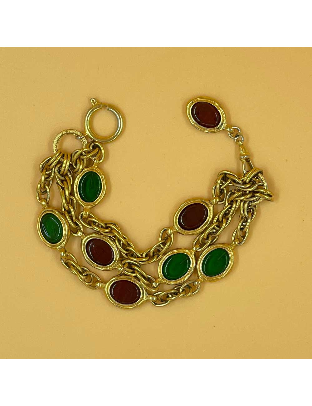 Bracelet triple rangs CHANEL Vintage