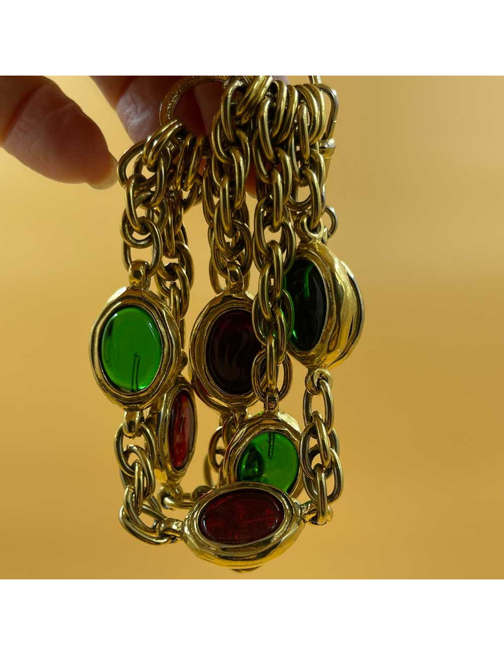 Bracelet triple rangs CHANEL Vintage