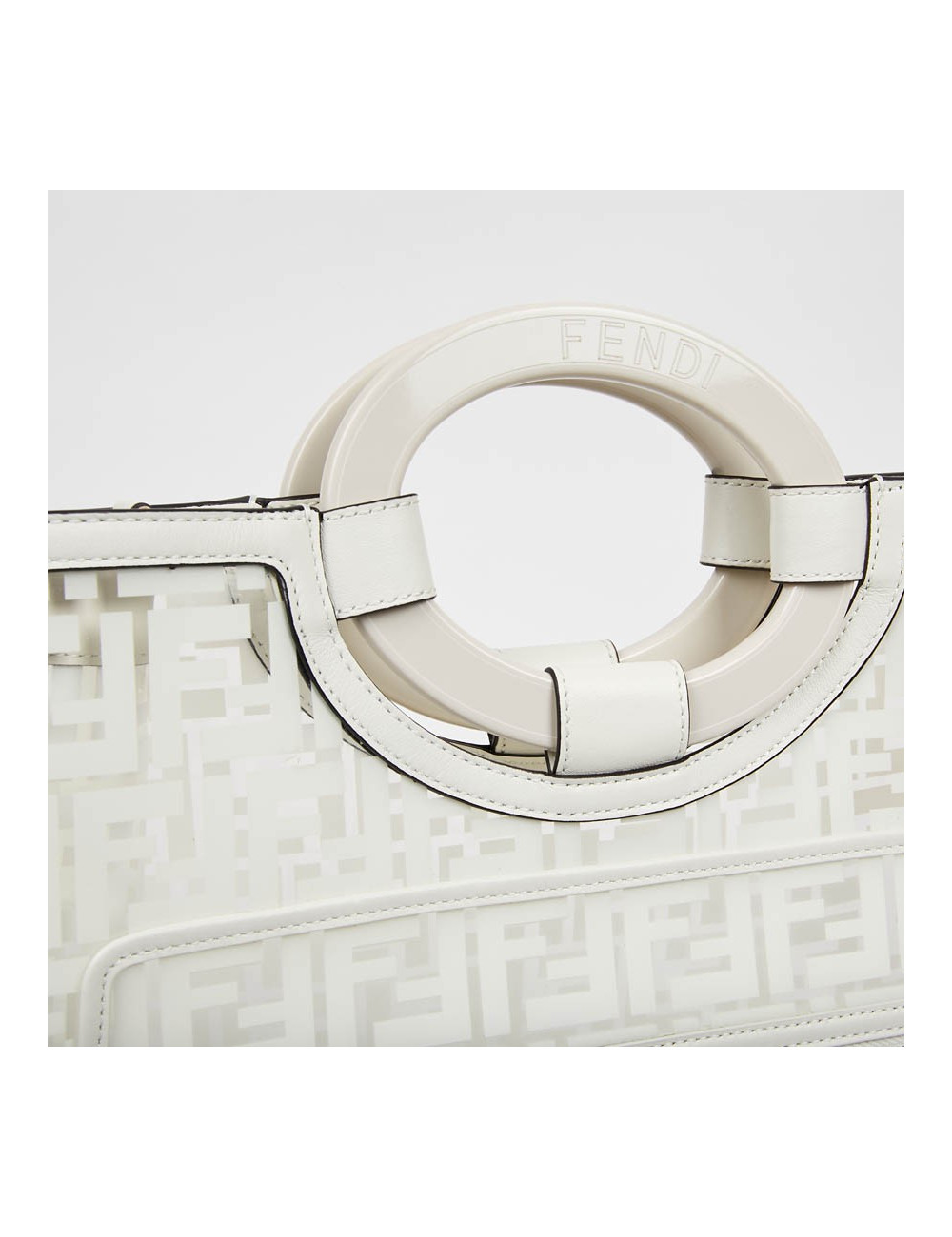 Cabas FENDI Runaway transparent