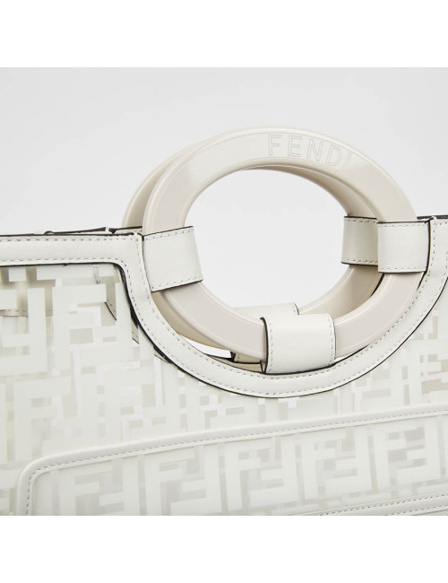 Cabas FENDI Runaway transparent