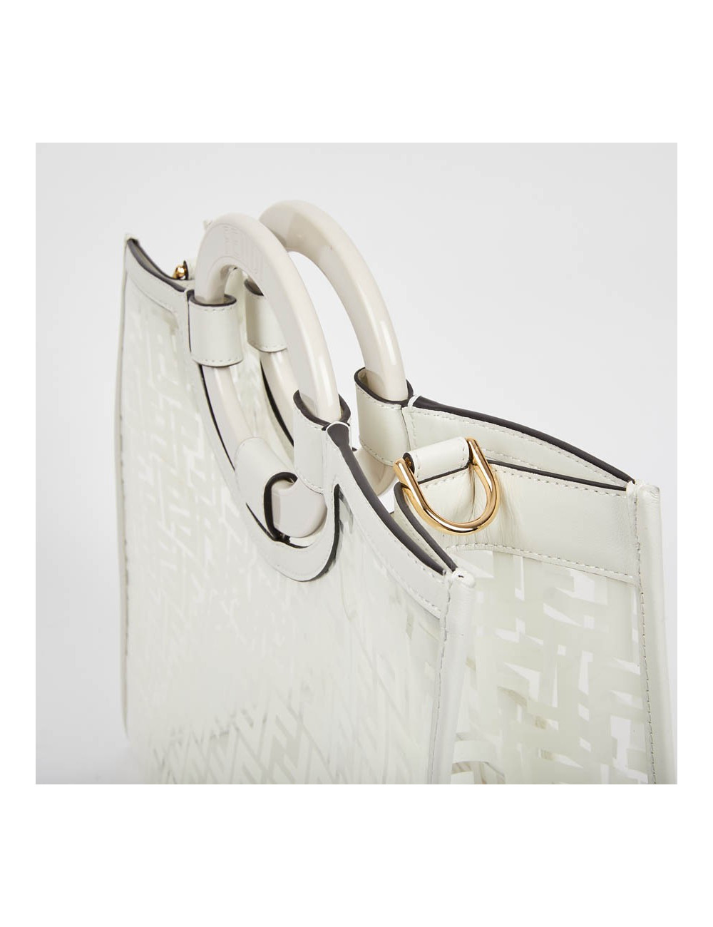 Cabas FENDI Runaway transparent