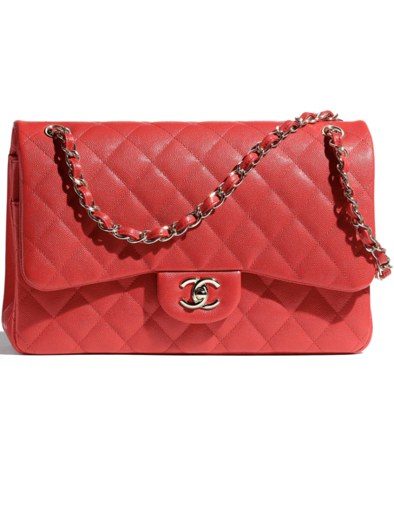 Sac Jumbo CHANEL caviar rouge