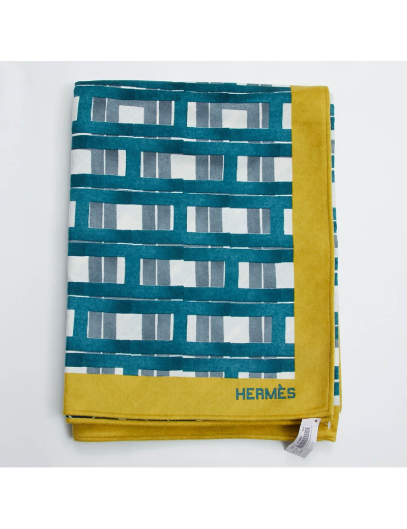 Plaid HERMES Cachemire 