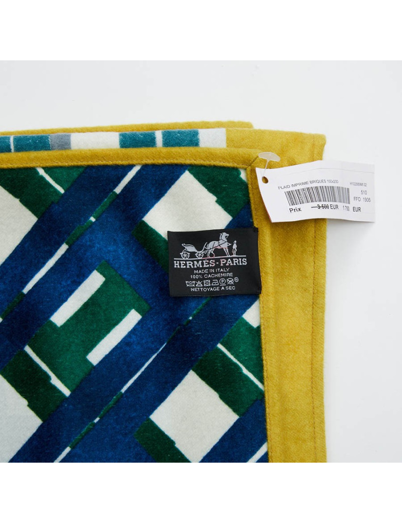 Plaid HERMES Cachemire 