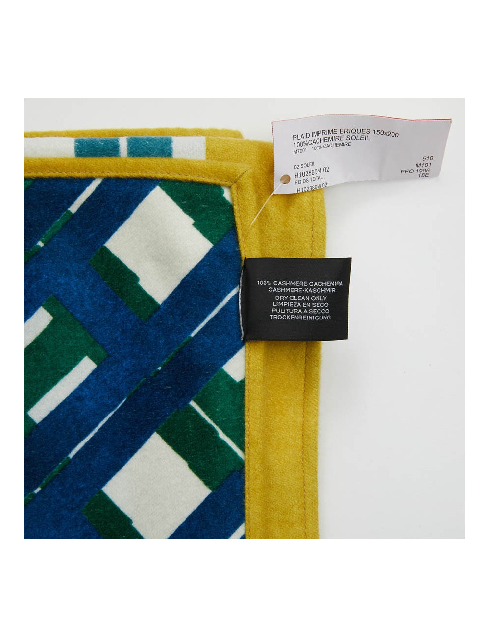 Plaid HERMES Cachemire 