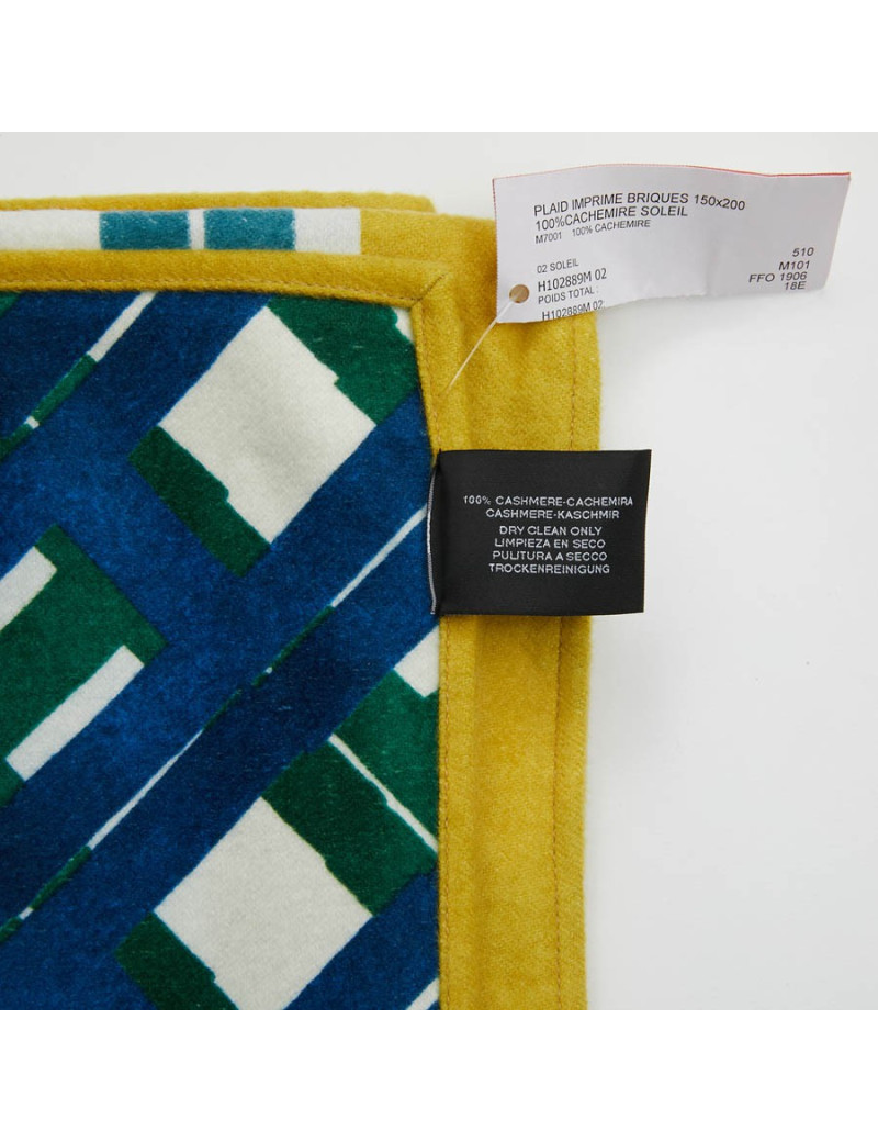 Plaid HERMES Cachemire 