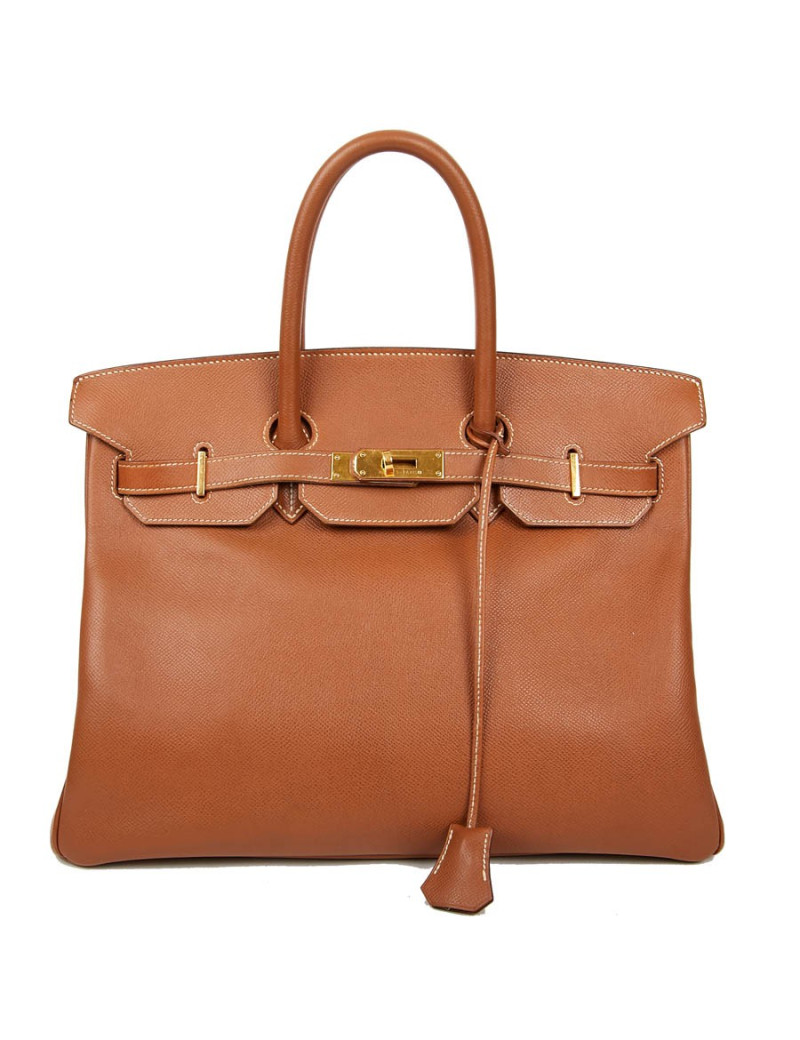 Birkin 35 caramel cuir epsom