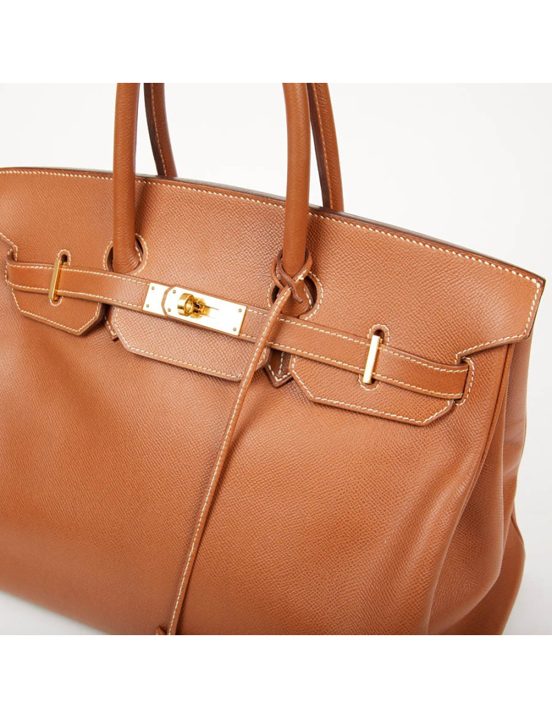 Birkin 35 caramel cuir epsom