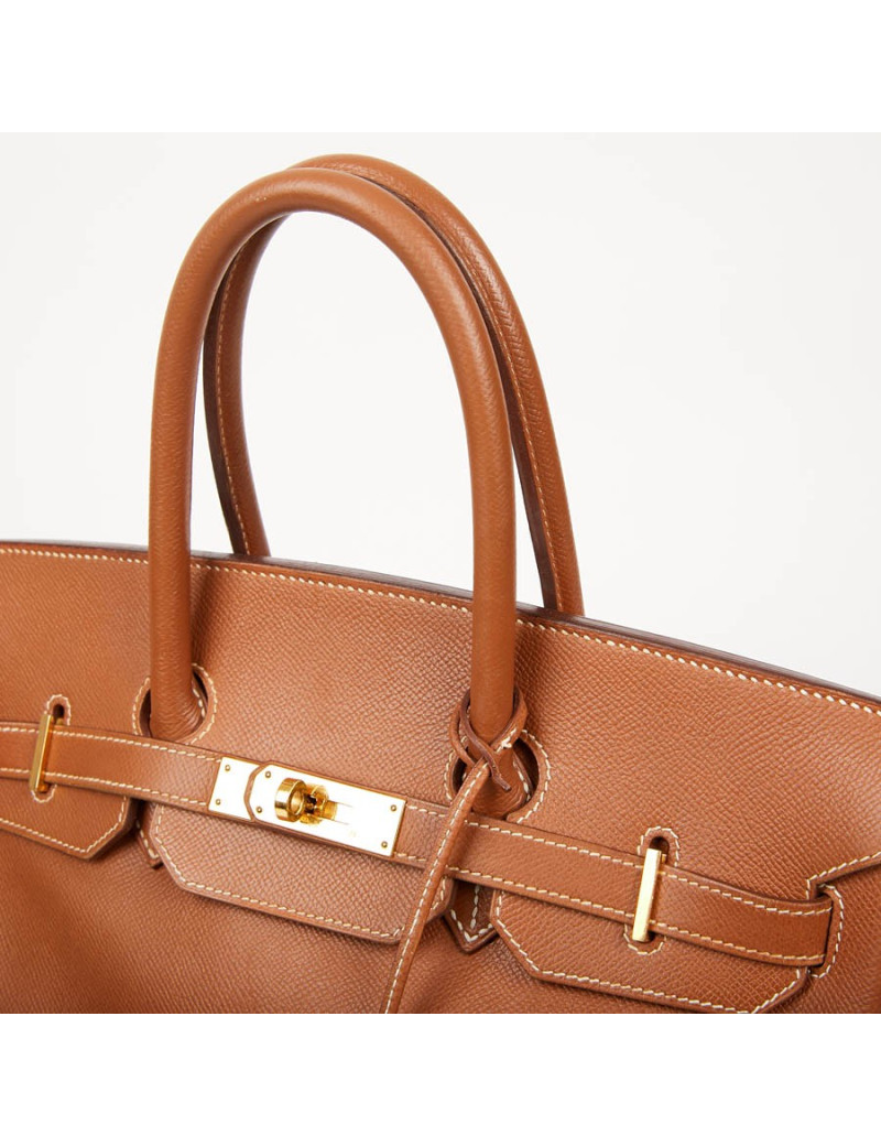 Birkin 35 caramel cuir epsom