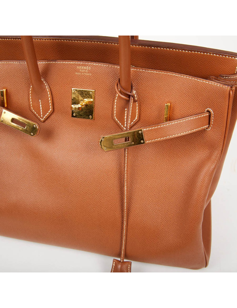 Birkin 35 caramel cuir epsom
