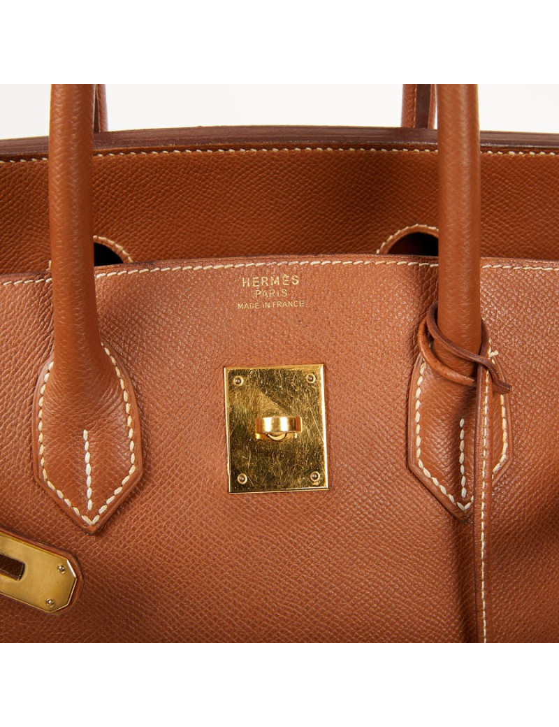 Birkin 35 caramel cuir epsom