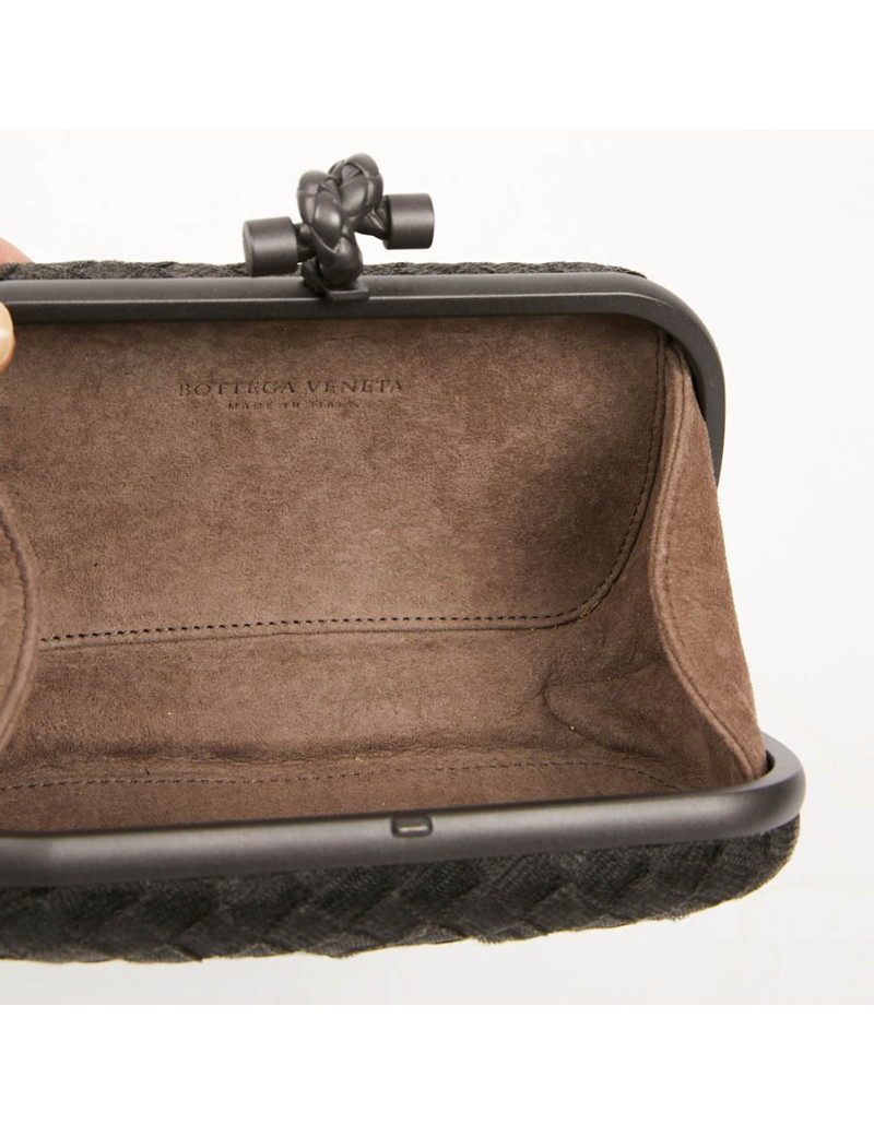 Pochette noire BOTTEGA VENETA