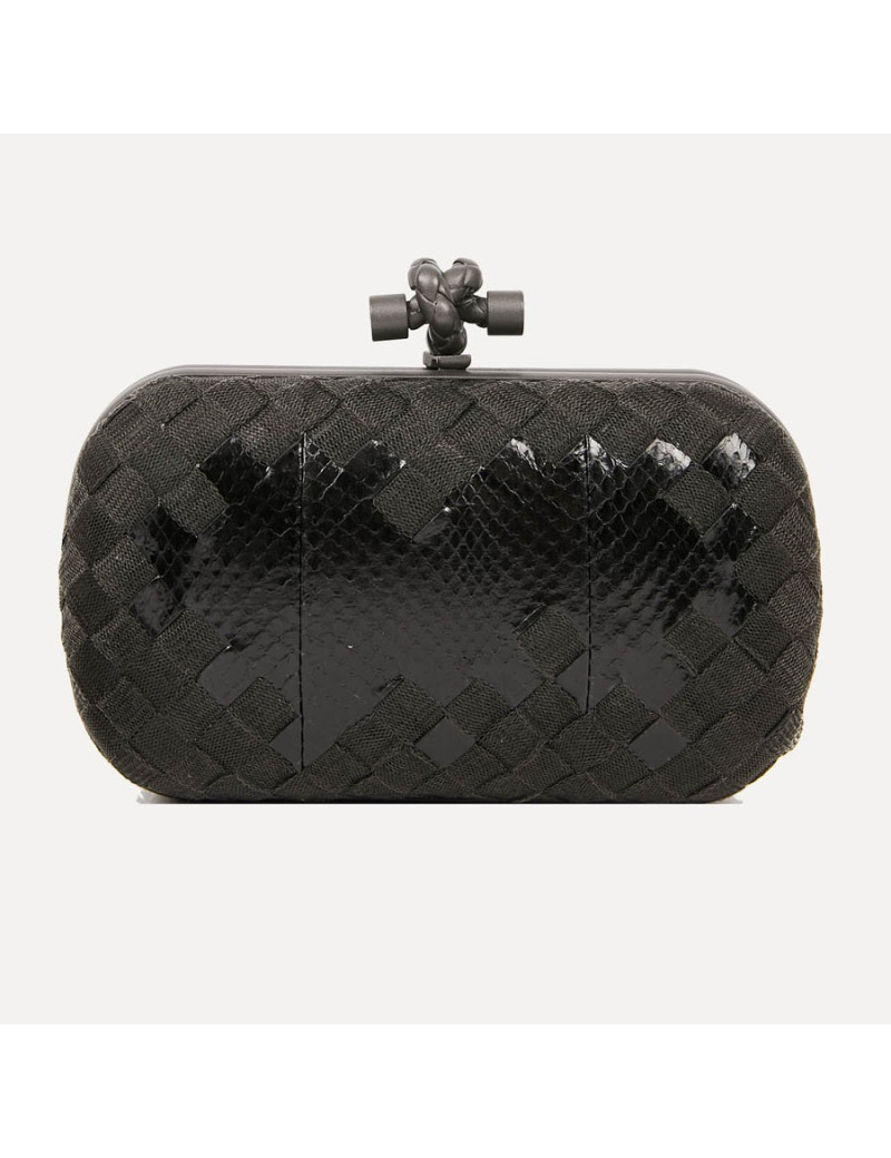 Pochette noire BOTTEGA VENETA
