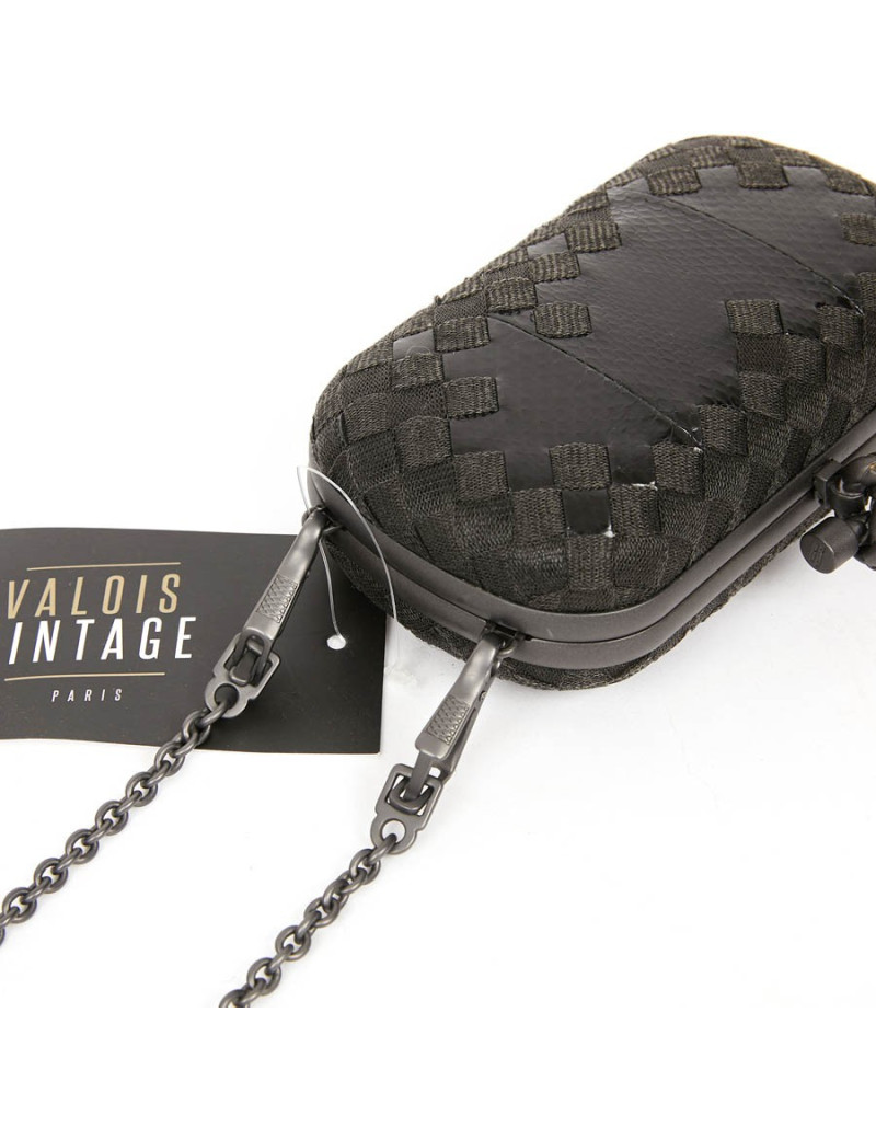 Pochette noire BOTTEGA VENETA