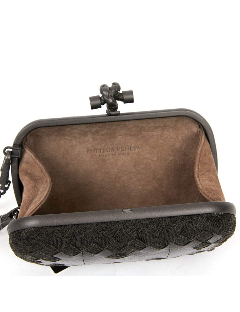 Pochette noire BOTTEGA VENETA