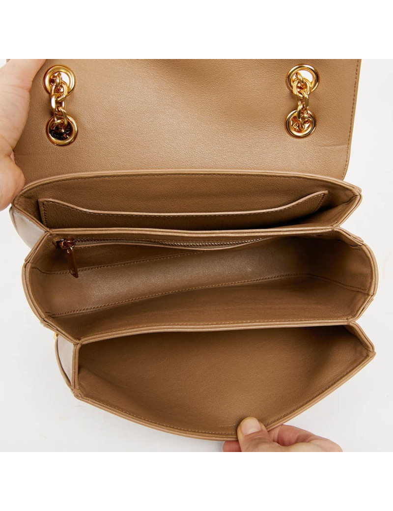 Sac C Celine cuir d'agneau beige