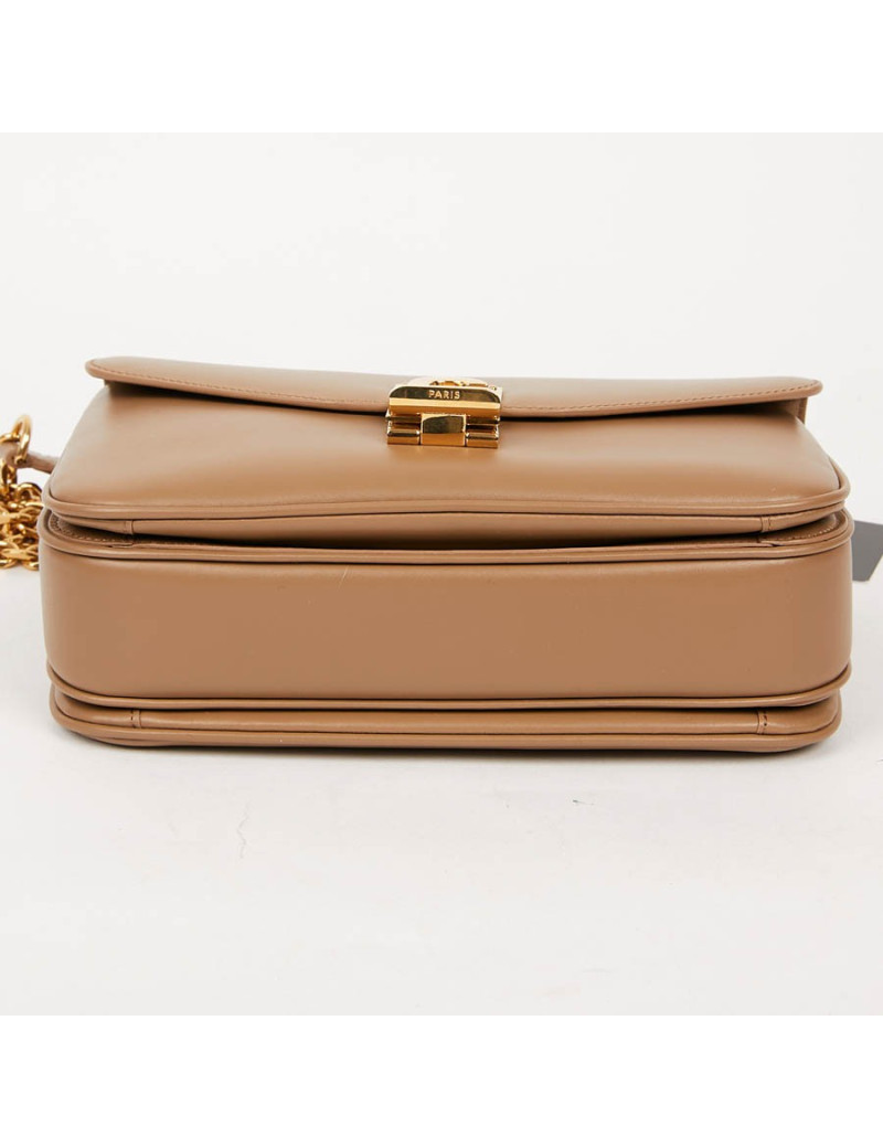 Sac C Celine cuir d'agneau beige