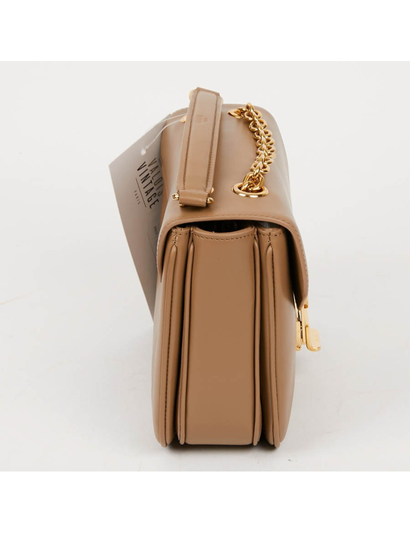 Sac C Celine cuir d'agneau beige