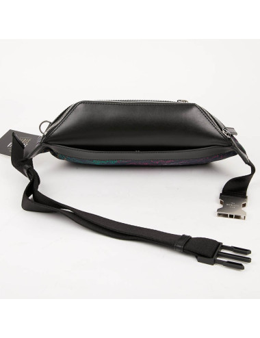 Banane BERLUTI Complice en toile et cuir 2