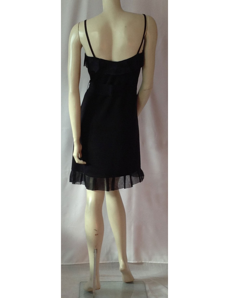 Robe cocktail ceinturé