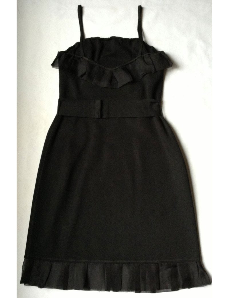 Robe cocktail ceinturé