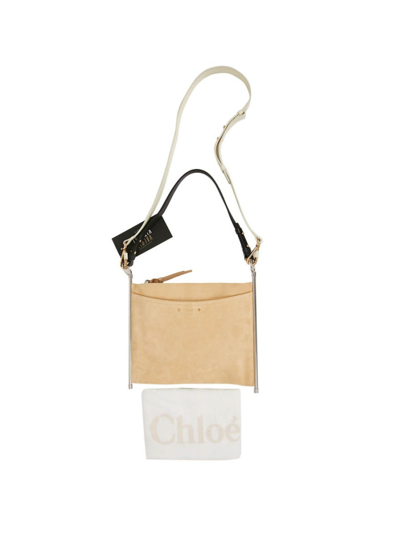 Sac en daim CHLOE beige
