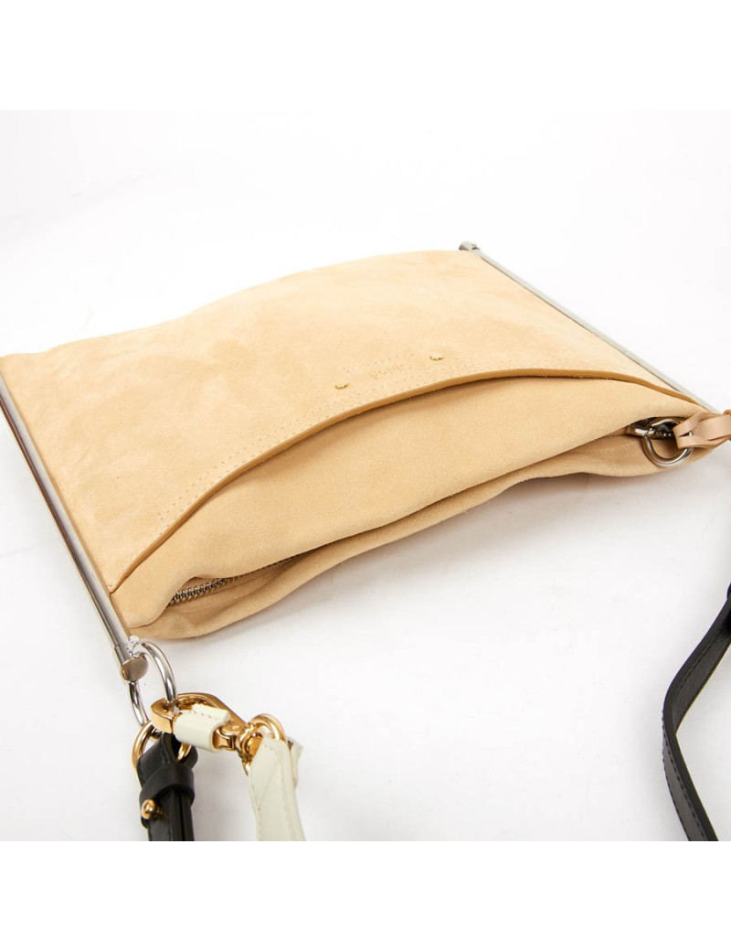 Sac en daim CHLOE beige