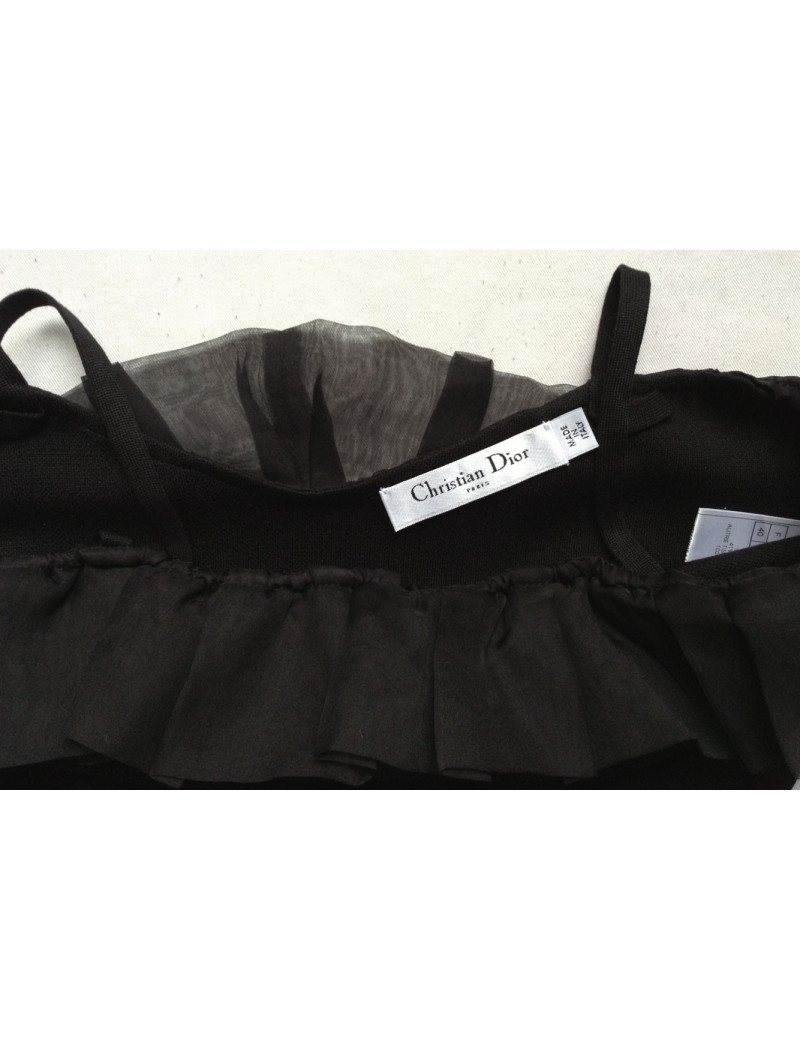 Robe cocktail ceinturé DIOR 