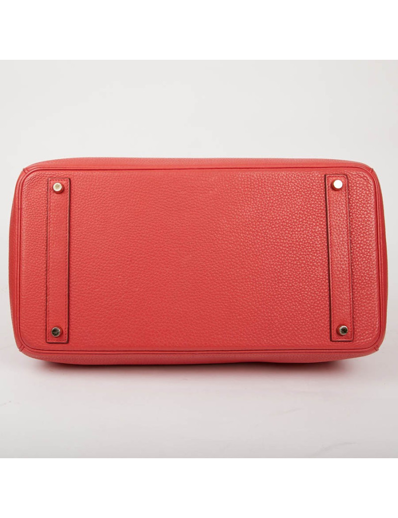 HERMES Birkin 40 Bag in Peony Togo Leather