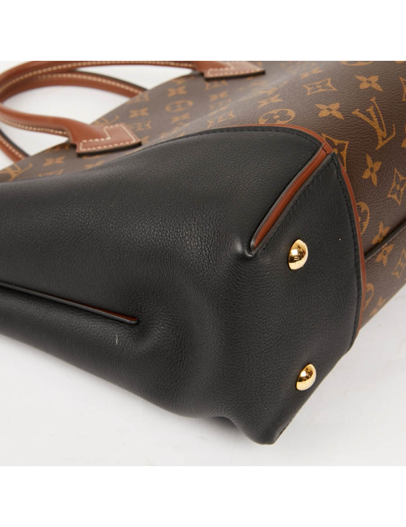 LOUIS VUITTON Tote W Bag in Toile and Leather - Certified occasion