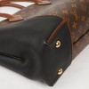 LOUIS VUITTON Tote W Bag in Toile and Leather