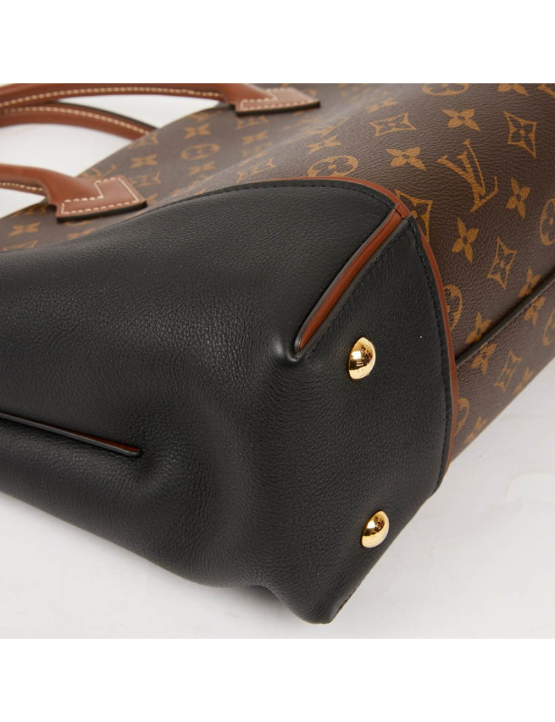 LOUIS VUITTON Tote W Bag in Toile and Leather - Certified occasion