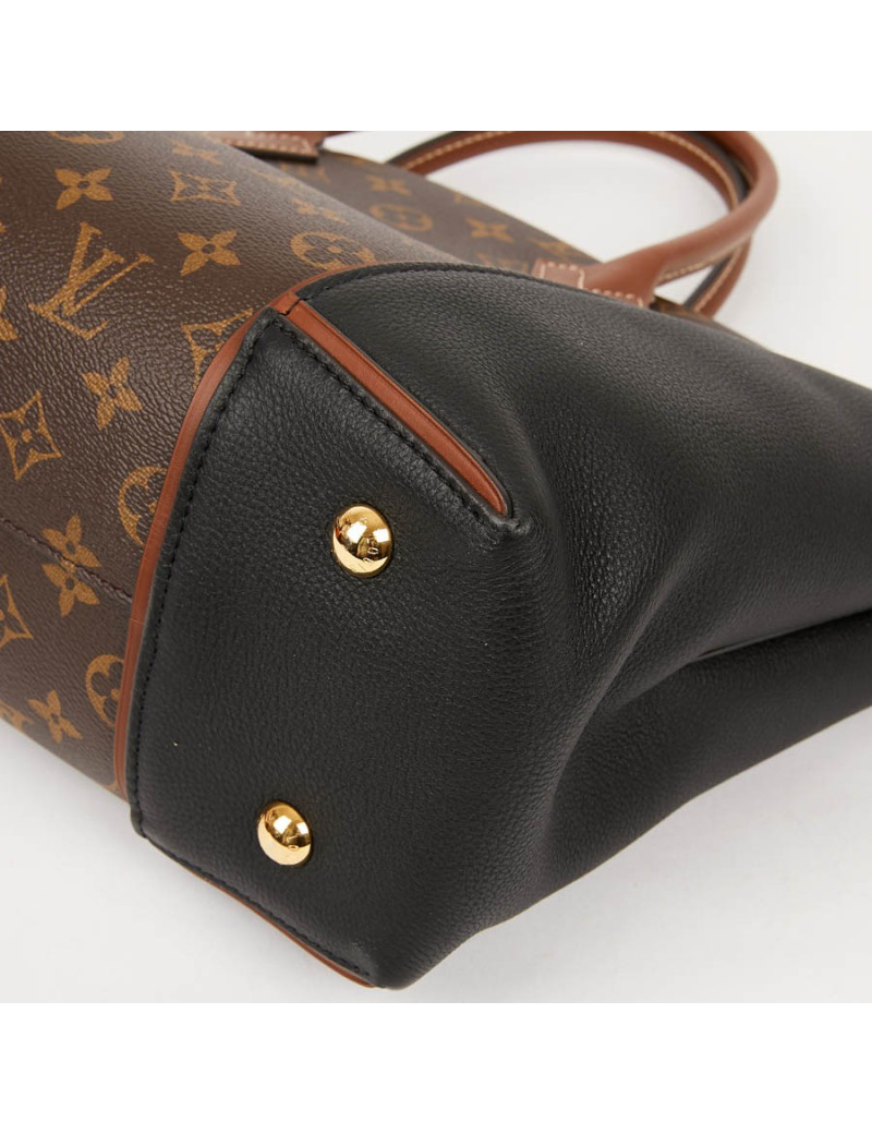 LOUIS VUITTON Tote W Bag in Toile and Leather - Certified occasion