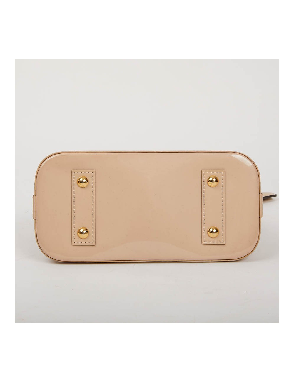 Sac LOUIS VUITTON Alma BB en cuir vernis rose poudré