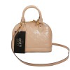 LOUIS VUITTON BB Alma Bag in Powder Pink Patent Leather