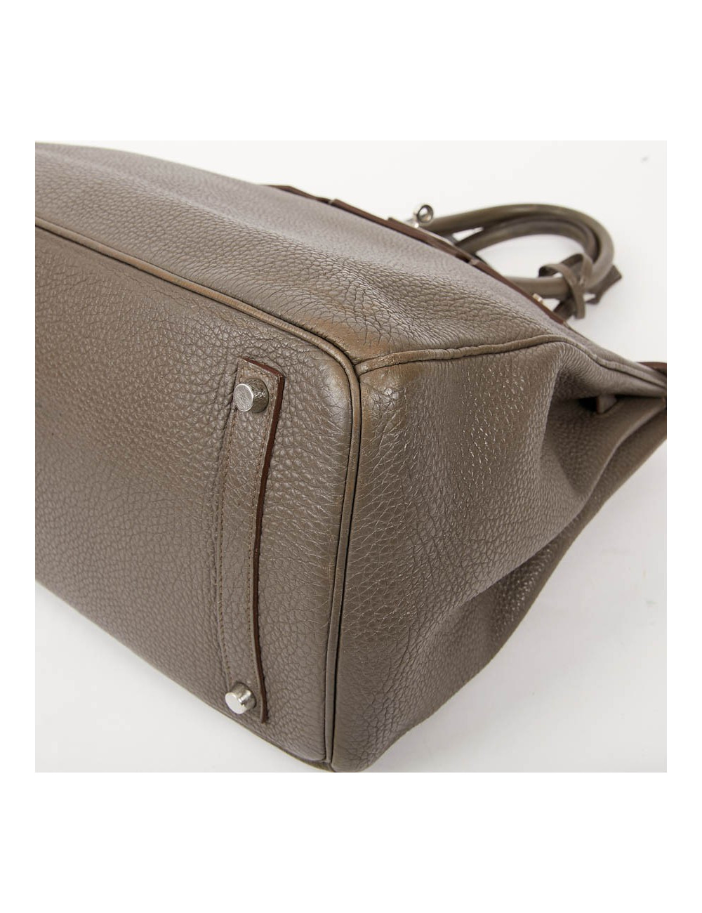 Birkin 35 HERMES cuirn togo étoupe