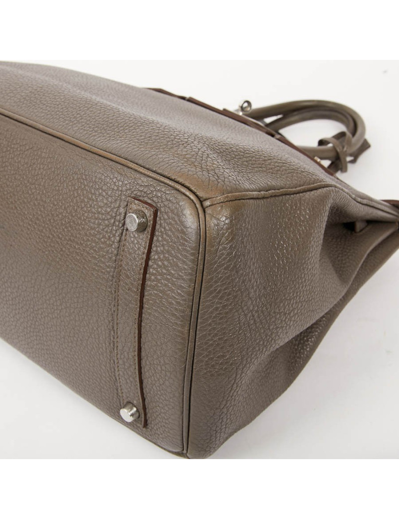 Birkin 35 HERMES cuirn togo étoupe
