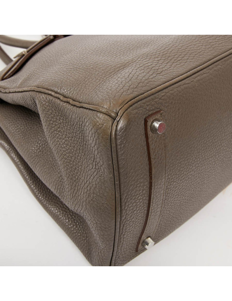 Birkin 35 HERMES cuirn togo étoupe