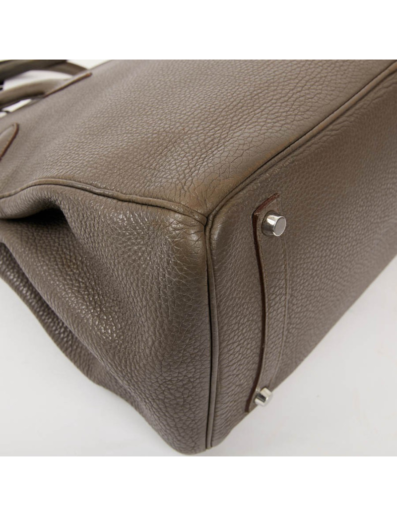 Birkin 35 HERMES cuirn togo étoupe