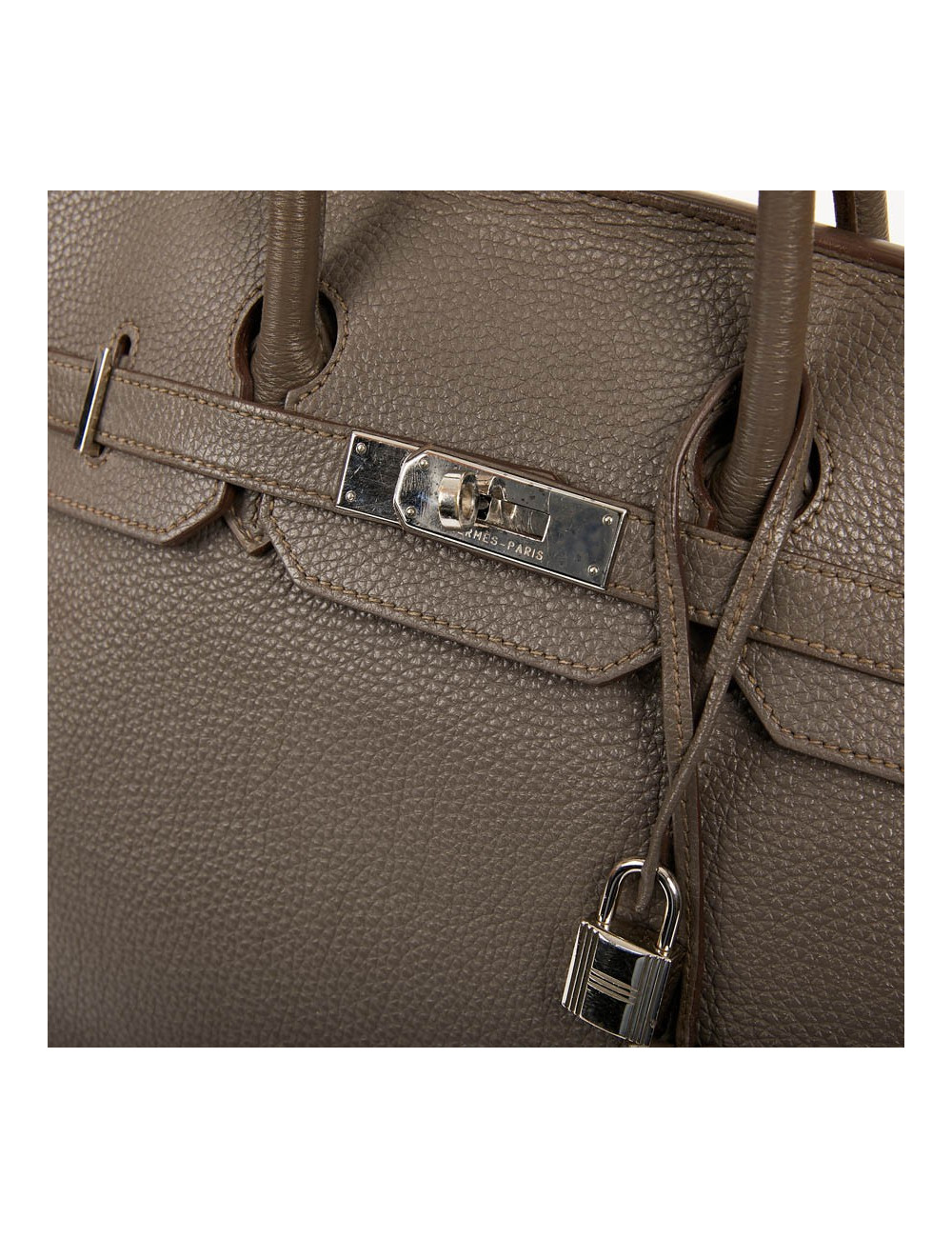 Birkin 35 HERMES cuirn togo étoupe