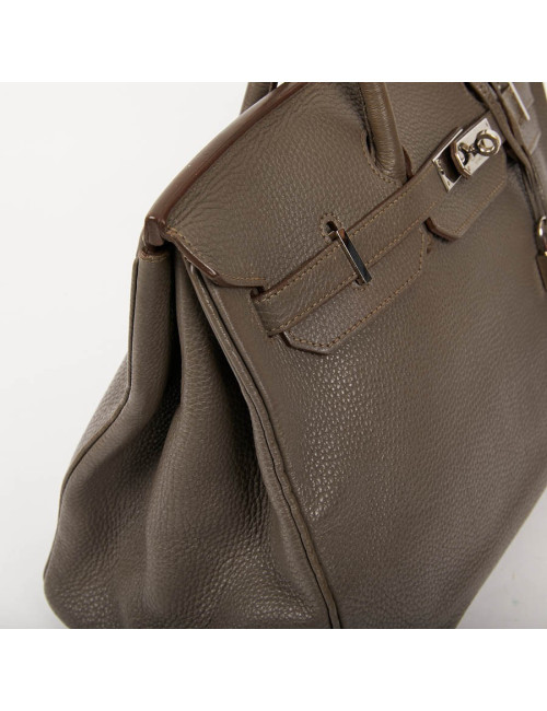 Birkin 35 HERMES cuirn togo étoupe