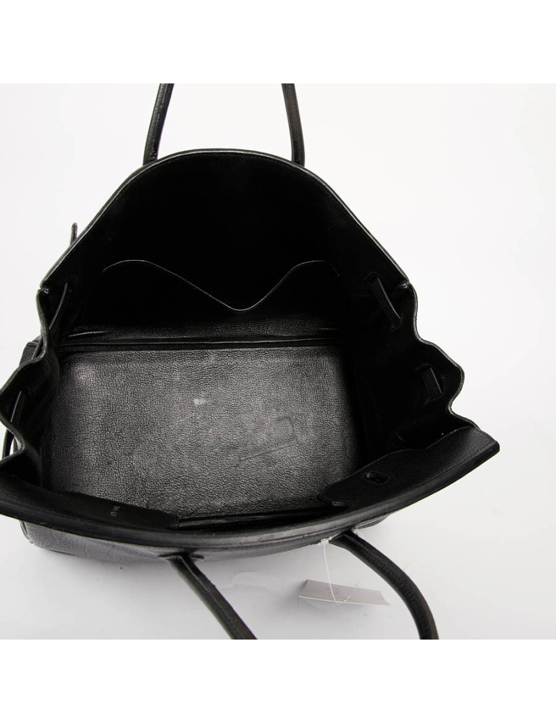 Sac HERMES Birkin 35 cuir Togo noir