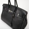 HERMES Birkin 35 Black Togo Leather Bag