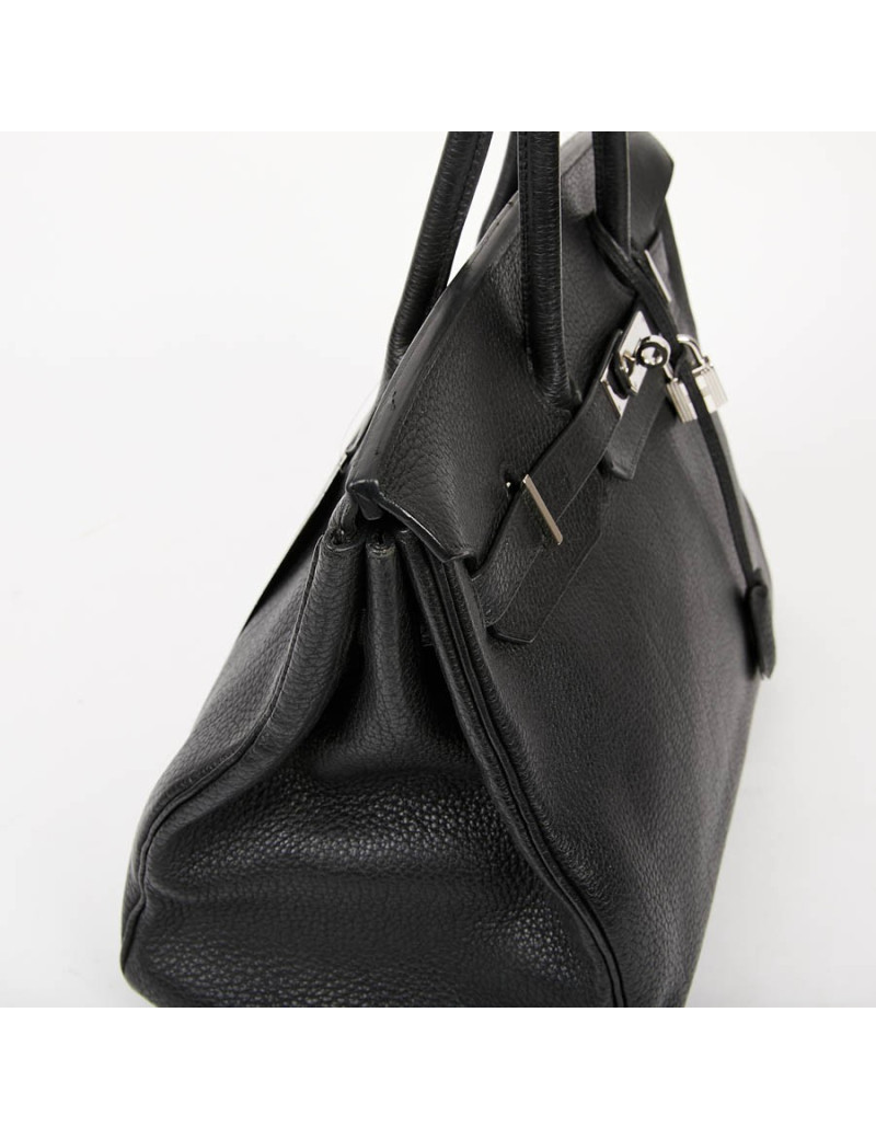 HERMES Birkin 35 Black Togo Leather Bag