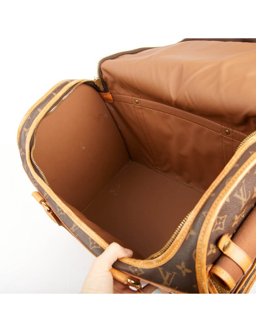 Sac chien LOUIS VUITTON toile Monogram