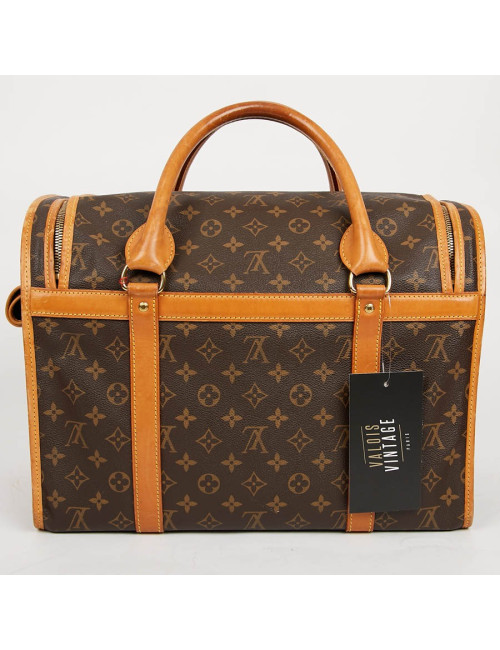 Sac chien LOUIS VUITTON toile Monogram