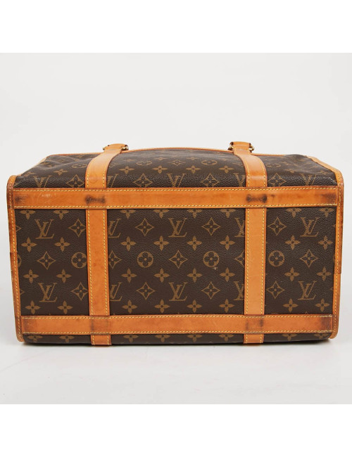 Sac chien LOUIS VUITTON toile Monogram